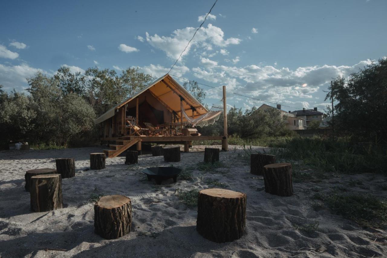 מלון זאטוקה Glamping Mandra מראה חיצוני תמונה