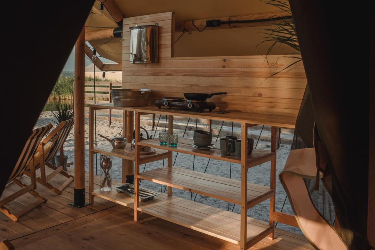 מלון זאטוקה Glamping Mandra מראה חיצוני תמונה